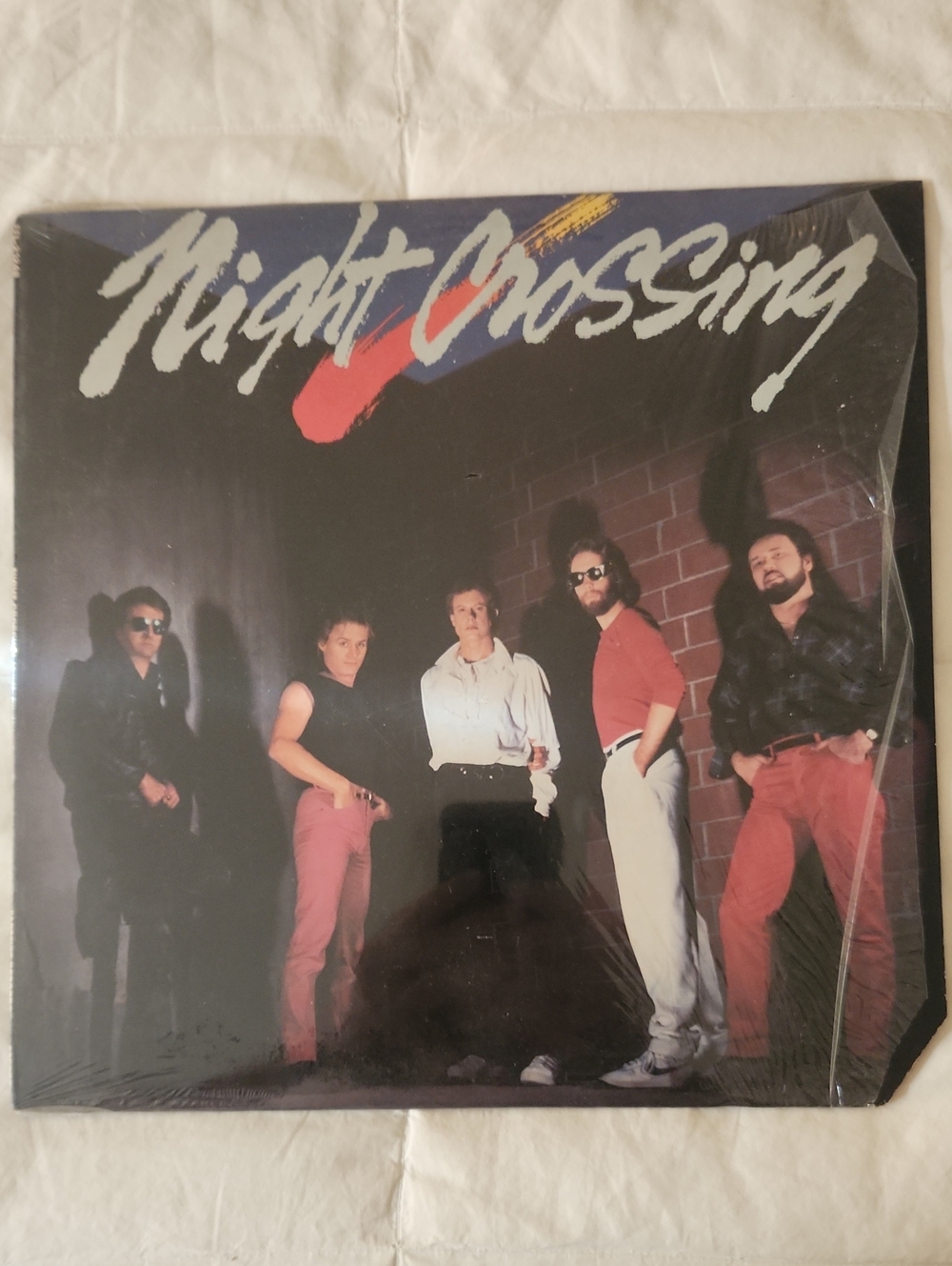 Night Crossing Vinyl Album - SEALED EXCEPT SIDE OPEN. NEVER PLAYED NM